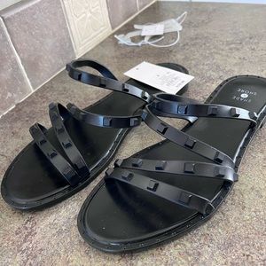 Black sandals